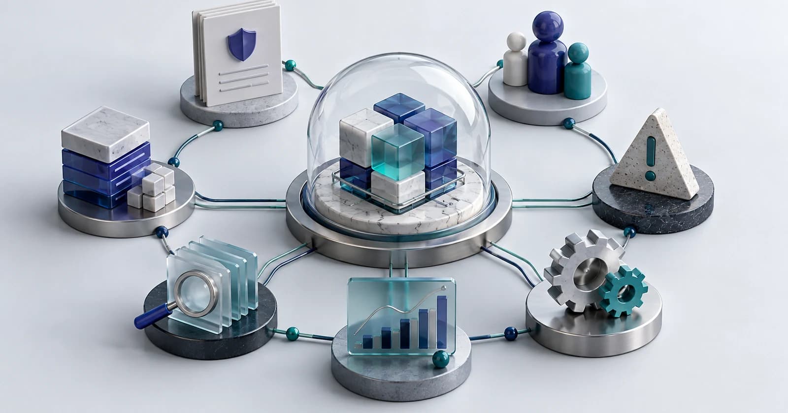 Cover illustration for: AI Governance Consulting: Operating Guide