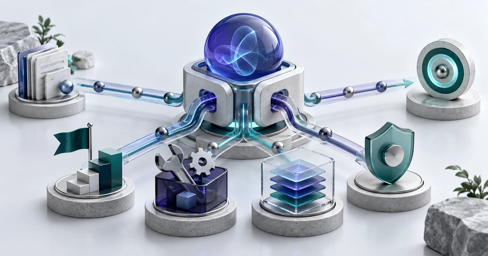 Cover illustration for: AI Agent Evaluation: A Framework That Actually Works