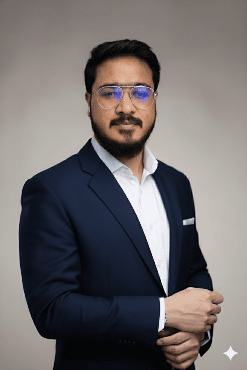 Portrait of Mudassir Khan